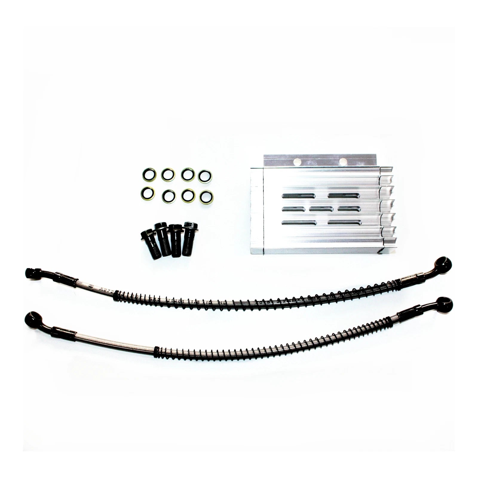 CNC Engine Oil Cooler Kit for PIT PRO Trail Dirt Bike (140cc 150cc)
