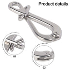 100mm Pelican Hook for Quick Release Marine Stainless Steel
