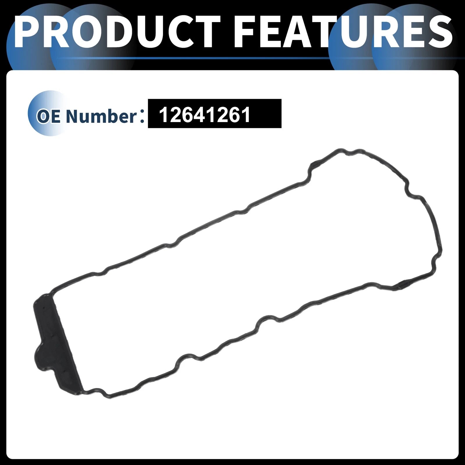 Valve Cover Gasket No. 12641261 for Chevrolet Camaro (2010–2012)