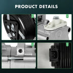 A/C Compressor for Ford E-350/E-450 Super Duty (2008–2010)