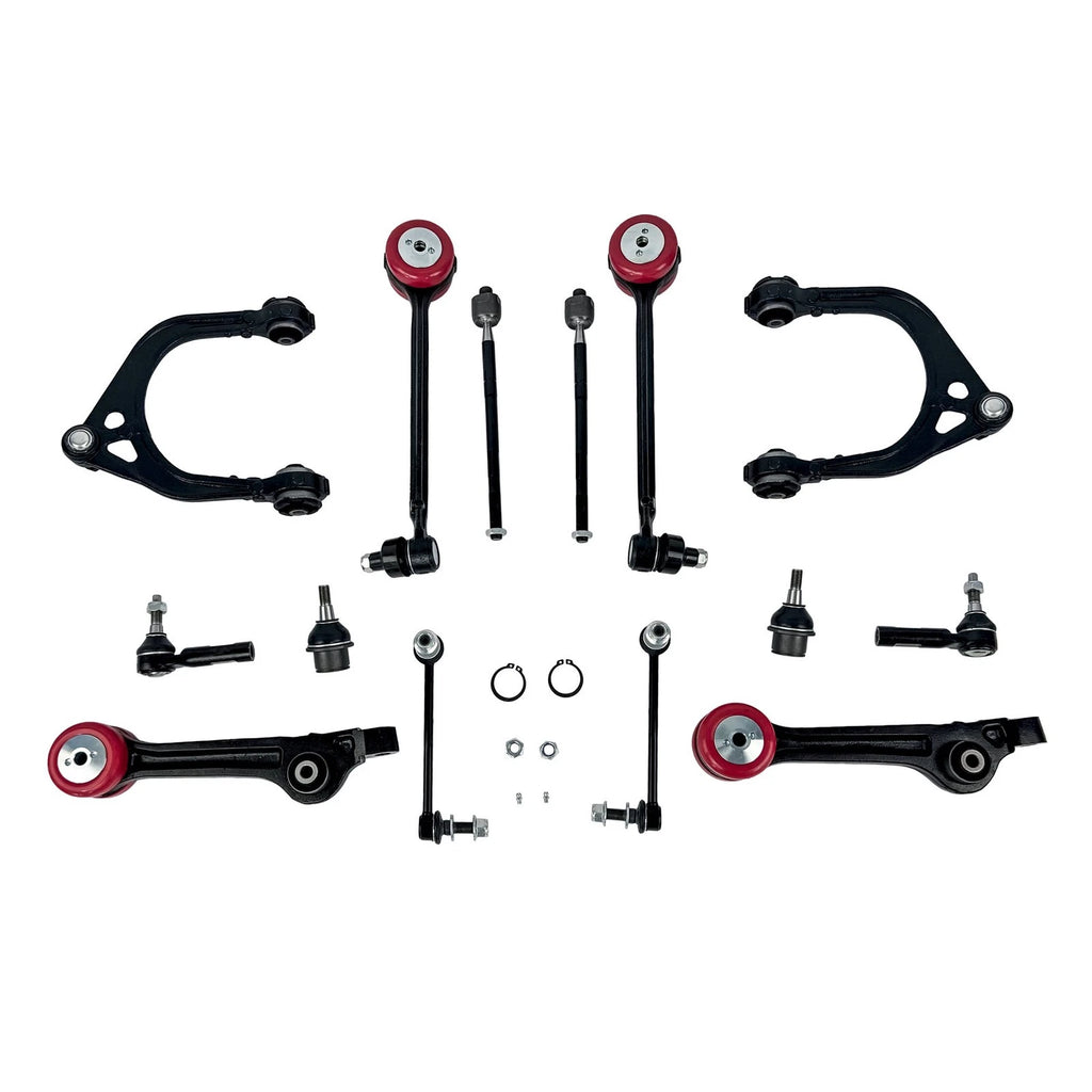 14PCS Control Arm & Ball Joint for Dodge Charger Challenger Chrysler 300 (2015–2018)