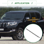 2X Rear Weatherstrip Window Seal No. 7572260080 for Lexus GX470 (2003–2009)