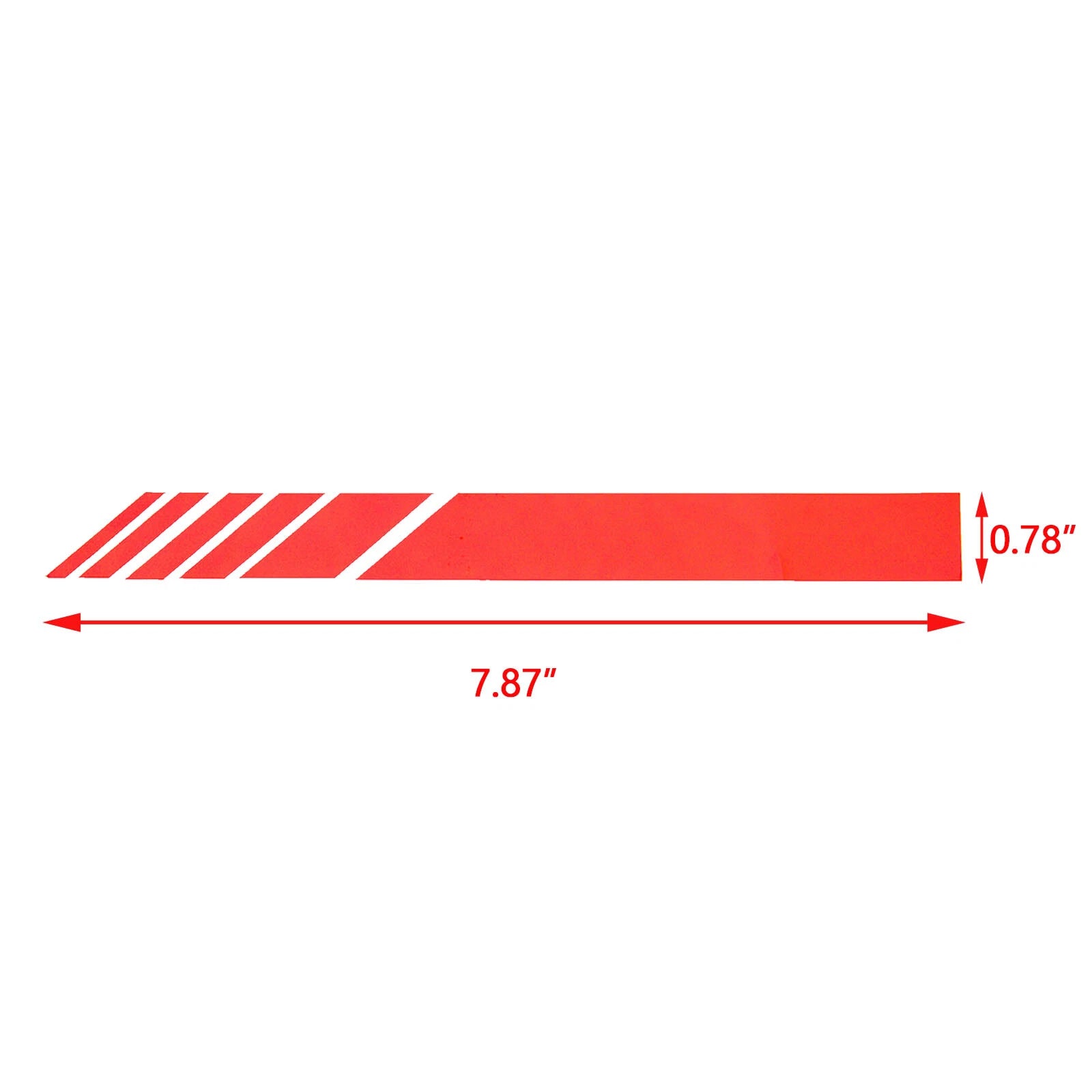 Reflective Rearview Mirror Decor Sticker for Mercedes-Benz (2012-2019)