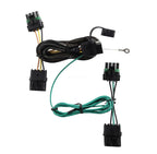 4 Pin Flat Output Trailer Hitch Wiring Harness for Jeep Wrangler (1991–1997) 55356