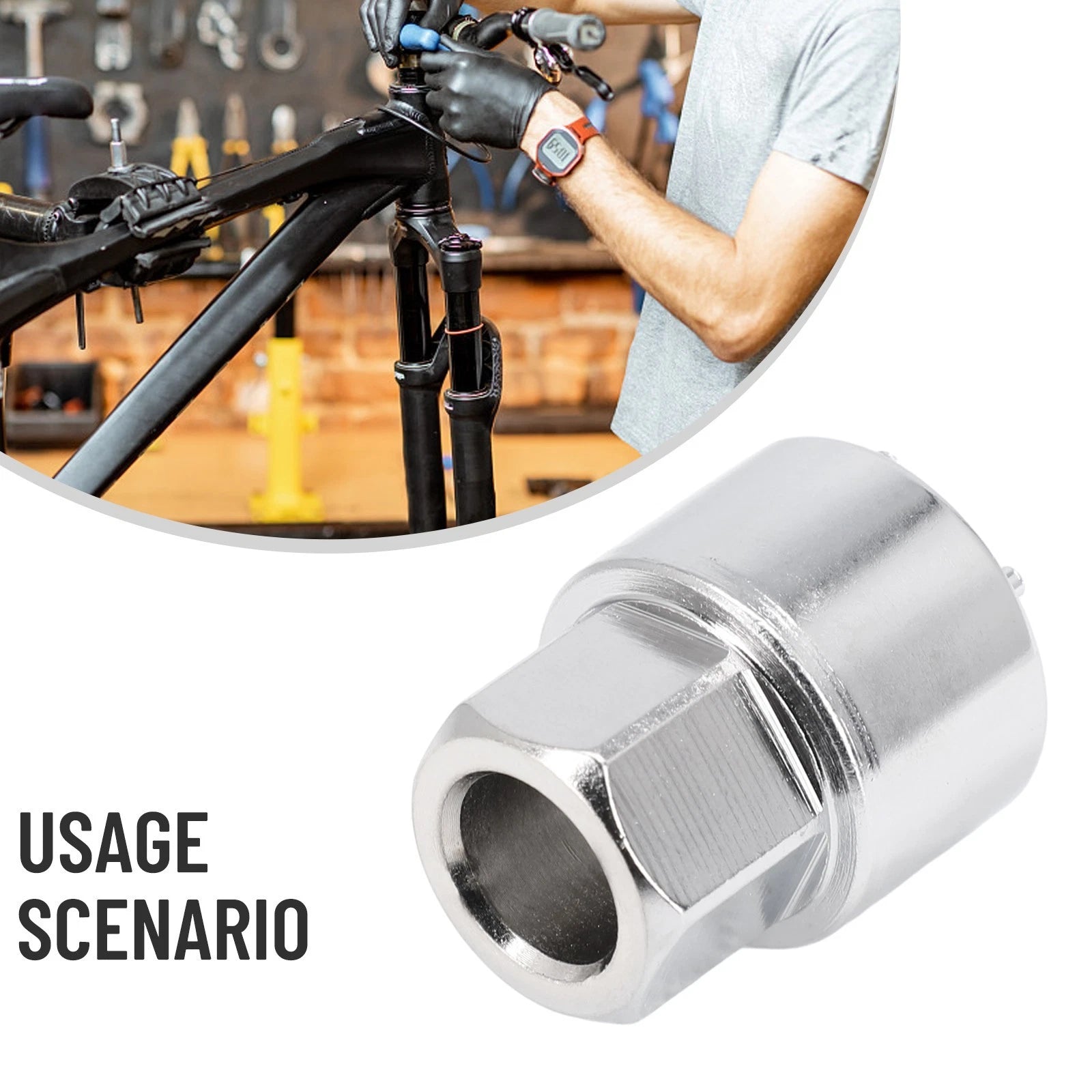 Crankset End-Cap Bolt Extractor Tool for FSA Bicycle Crank