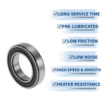 Deep Groove Ball Bearing 6009DDU for Various Models (45x75x16mm)