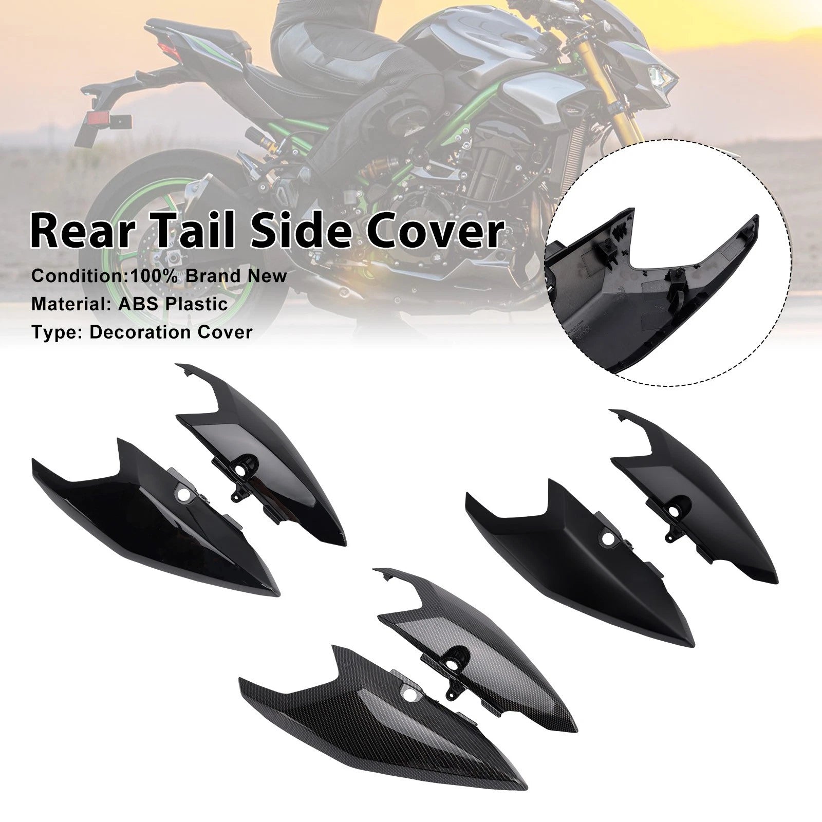 Rear Tail Side Cover Fairing for Yamaha Tenere 700 (2025–2026)