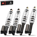 Set of 2 Heavy Duty Air Shock Absorbers for Polaris RZR S 800 (2009–2012)