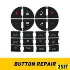 Set of 2 AC AUX Button Repair Kit for 2007-2013 GMC Chevy