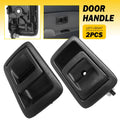 Set of 2 Inside Door Handles for Toyota 4Runner Paseo (1992–2002) Black