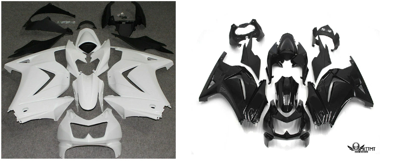 Fairing Bodywork Kit for Kawasaki Ninja 250R EX250 (2008–2012) ABS Injection
