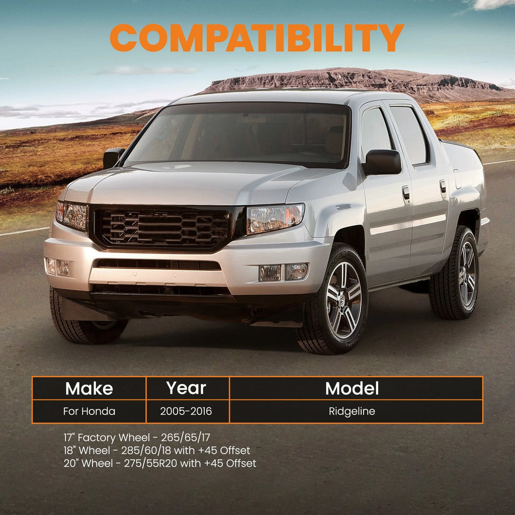 2 Inch Lift Kit with Sway Bars for Honda Ridgeline (2006–2014)
