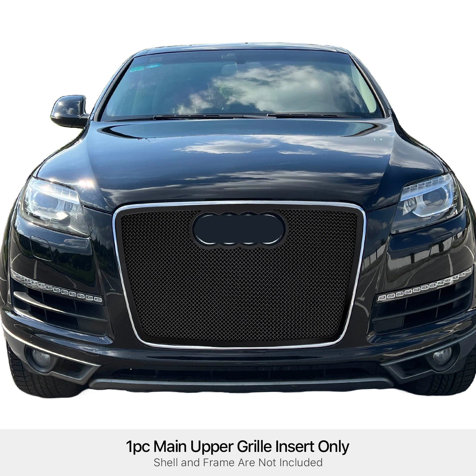 Stainless Steel Black Mesh Grille Insert for Audi Q7 (2007-2015)