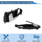 Front Passenger Side Interior Door Handle for Buick Excelle (2008–2016) Black Chrome