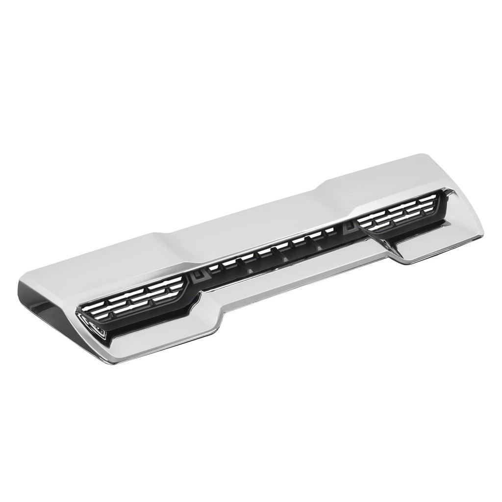 Front Hood Scoop Air Vent Grille Chrome for GMC Sierra 2500 3500 HD (2020–2023)