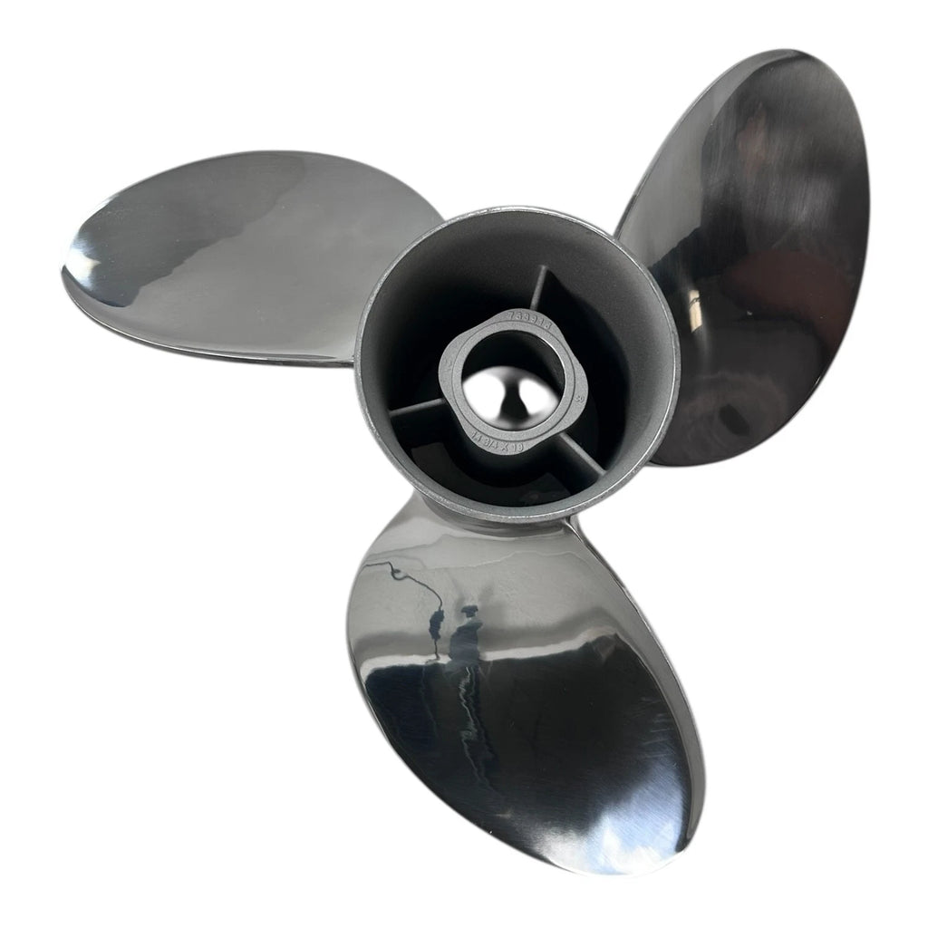 3X 14 3/4 x 19 Viper Stainless Steel Propeller for Evinrude Johnson (RH)