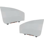 Set of 2 Front Door Glasses for Toyota Yaris