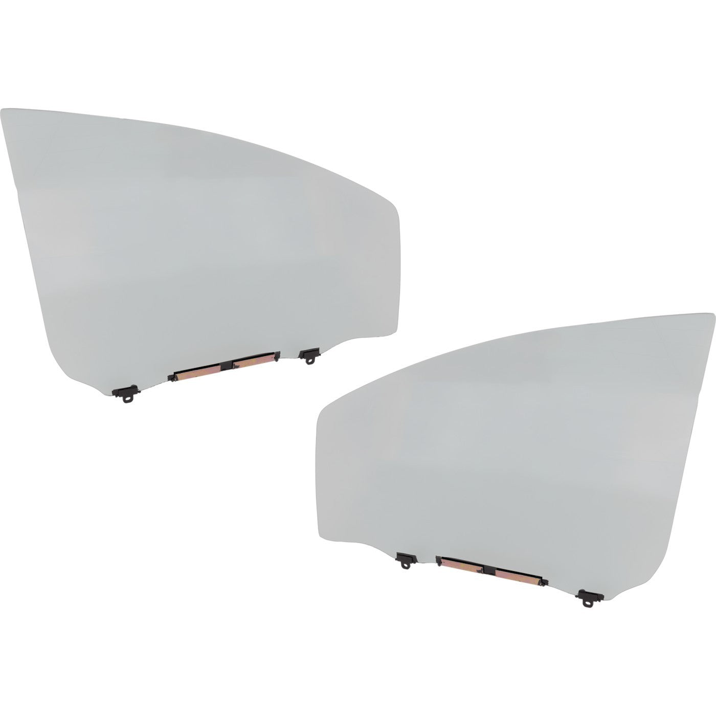 Set of 2 Front Door Glasses for Toyota Yaris