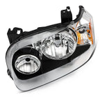 Set of 2 Black Housing Headlights Assembly for Ford Escape (2005–2007)