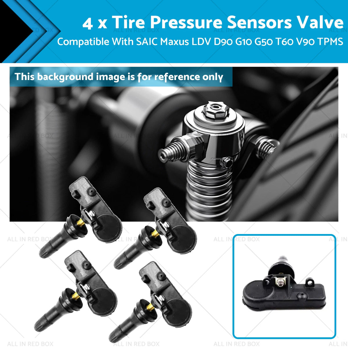 Tyre Pressure Control Valve for SAIC Maxus LDV D90 G10 G50 T60 V90 (2016–2023)