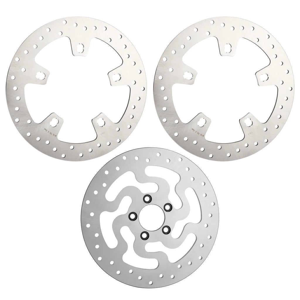 Set of 2 Brake Disc Rotors for Harley Street Glide (2014–2024)