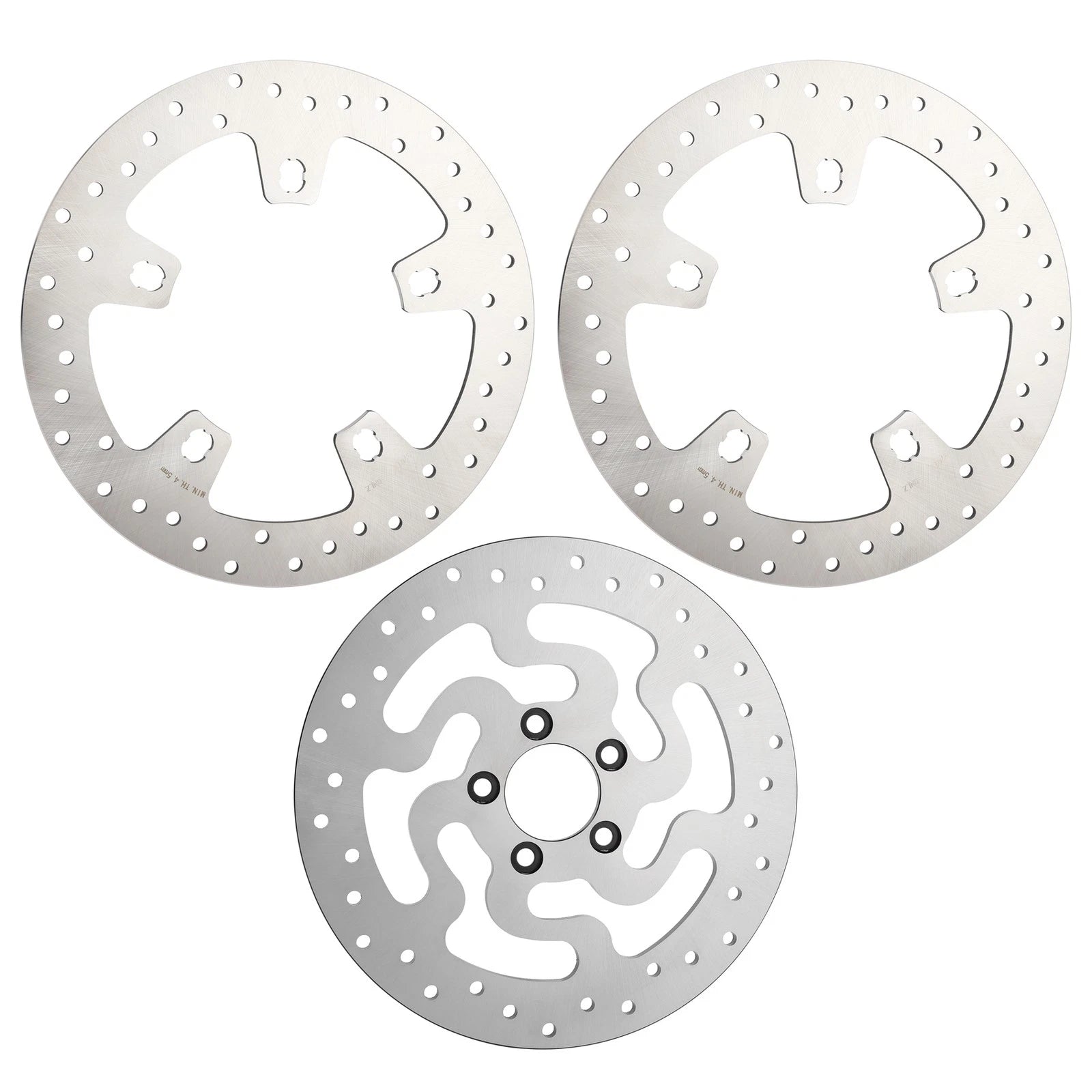 Set of 2 Brake Disc Rotors for Harley Street Glide (2014–2024)