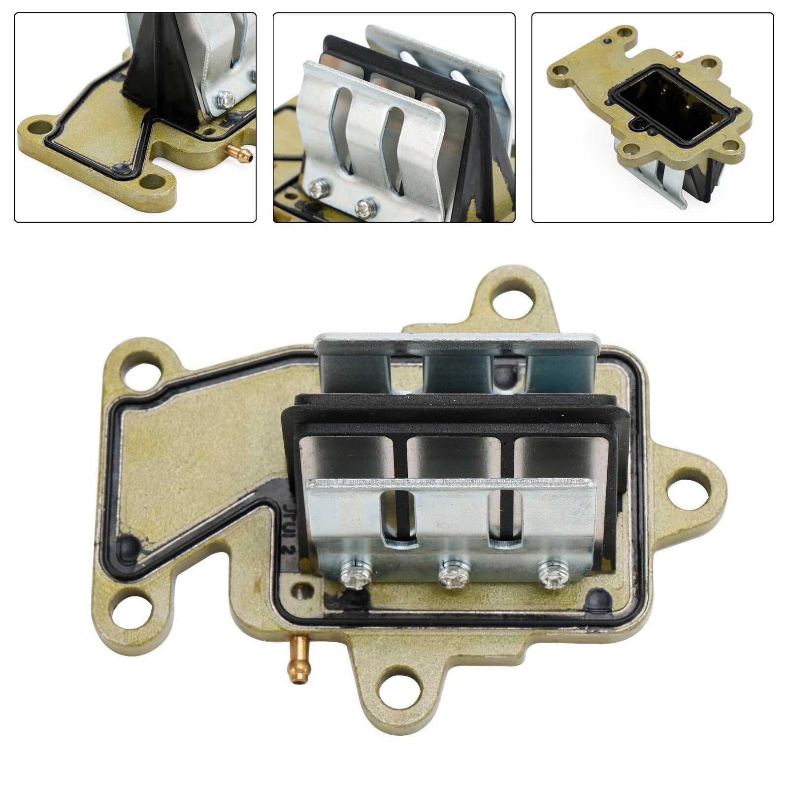 Reed Valve Assy 63V-13610-00 63W-13610 for Yamaha 2 Stroke 9.9HP 15HP (U)