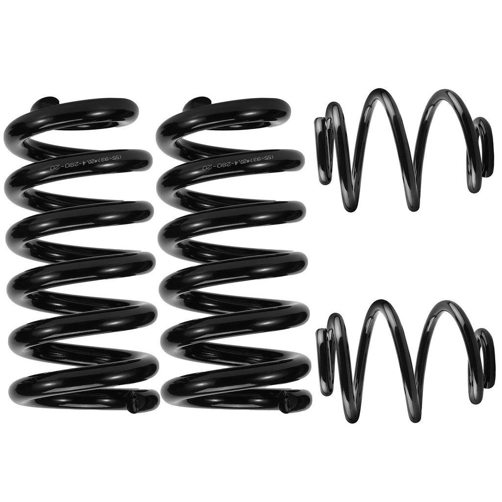 3" Front 4" Rear Drop Springs for Chevy C10 GMC C15 (1960–1987)