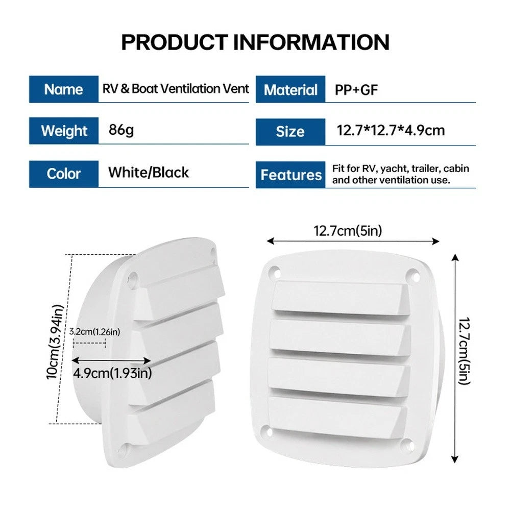 Vent Cover for RV Ventilation (2010–2023)