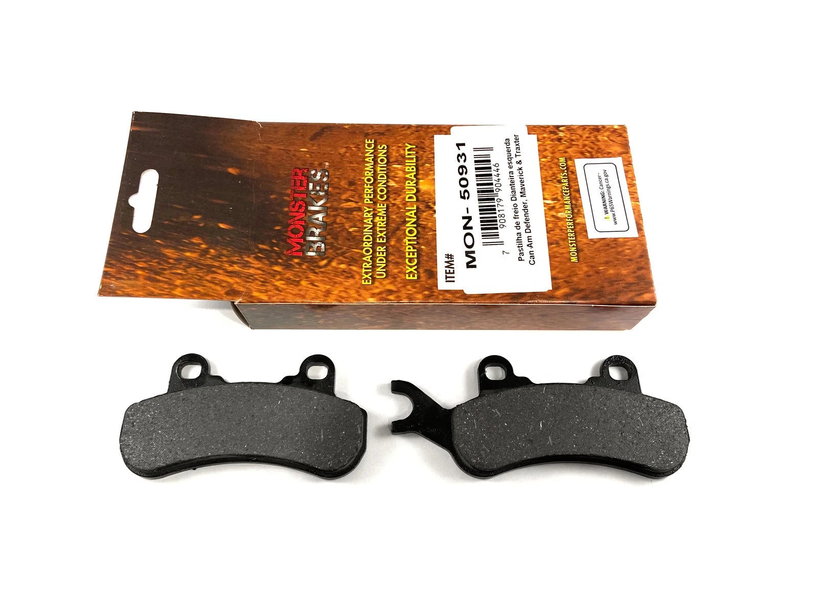 Monster Brake Pads for Can-Am (715900379) Ceramic Front Left