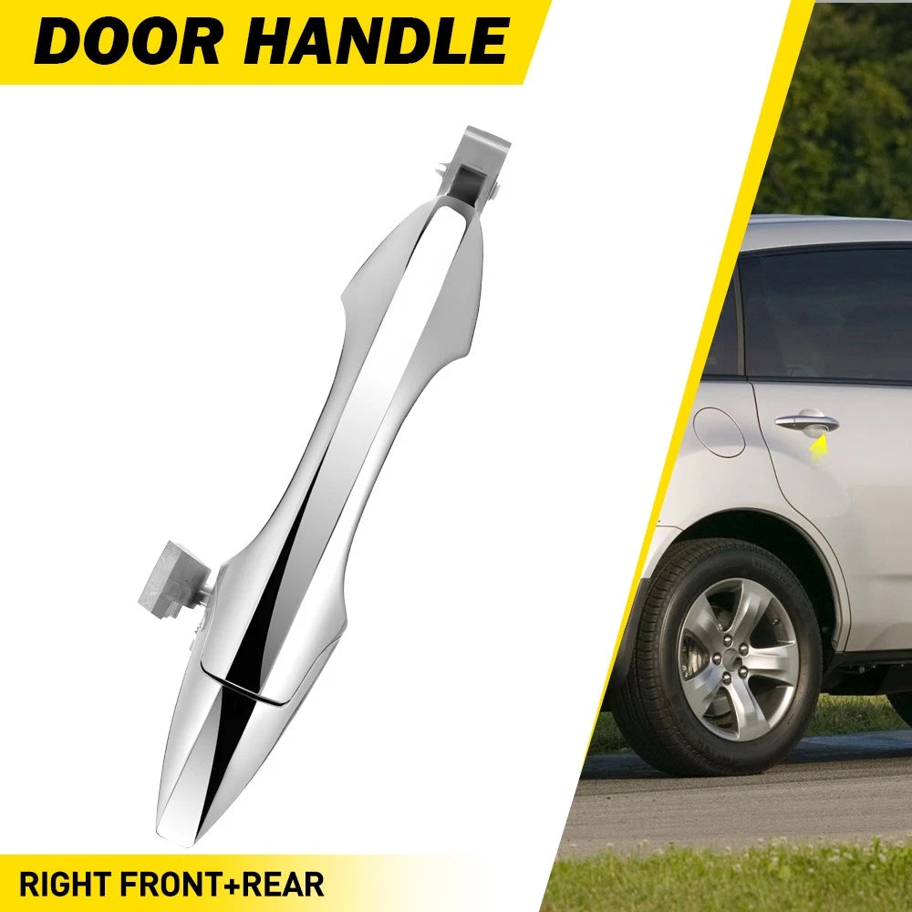 Chrome Exterior Door Handle for Acura MDX (2007â2013) Front Passenger Side