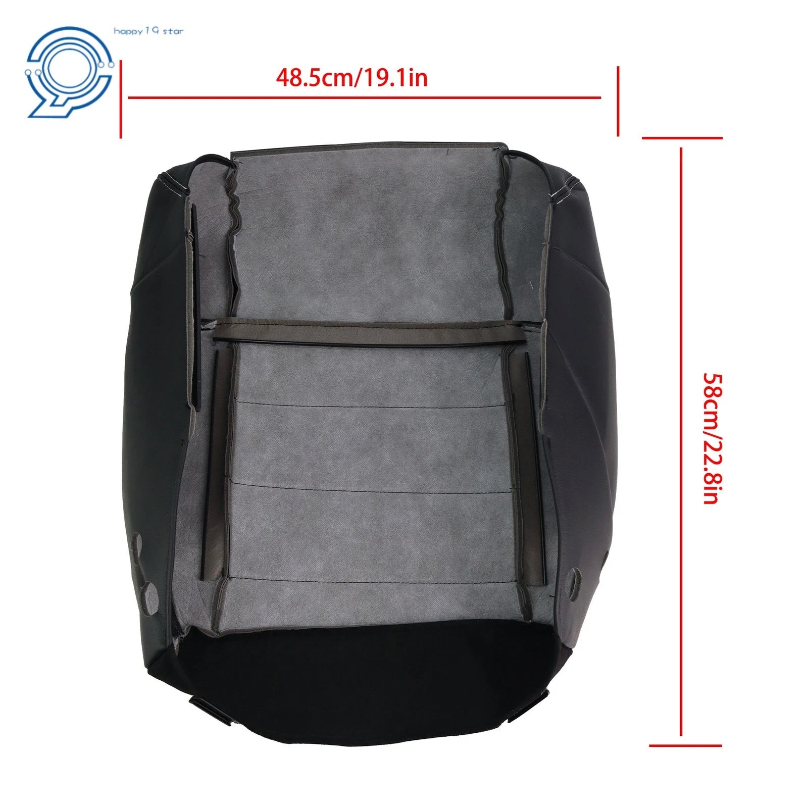 Driver Front Left Bottom Seat Cover for Jeep Wrangler (2007-2012) Leather