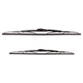 2X Valeo Traditional Titanium Windshield Wiper Blades for