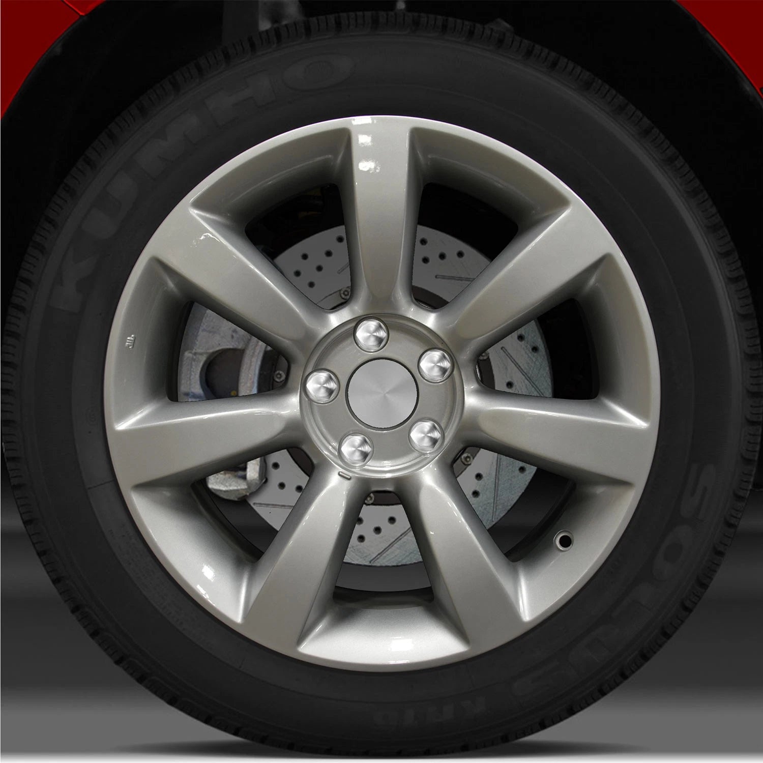 18x8 Factory Wheel (Bright Fine Silver) For 2003 Infiniti FX35