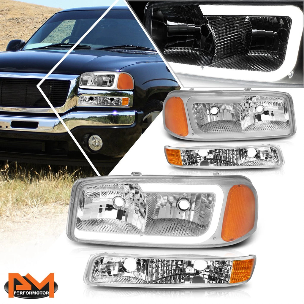 Headlight and Clear Side Corner Lamp Pair for Ford Ranger (2001–2011)