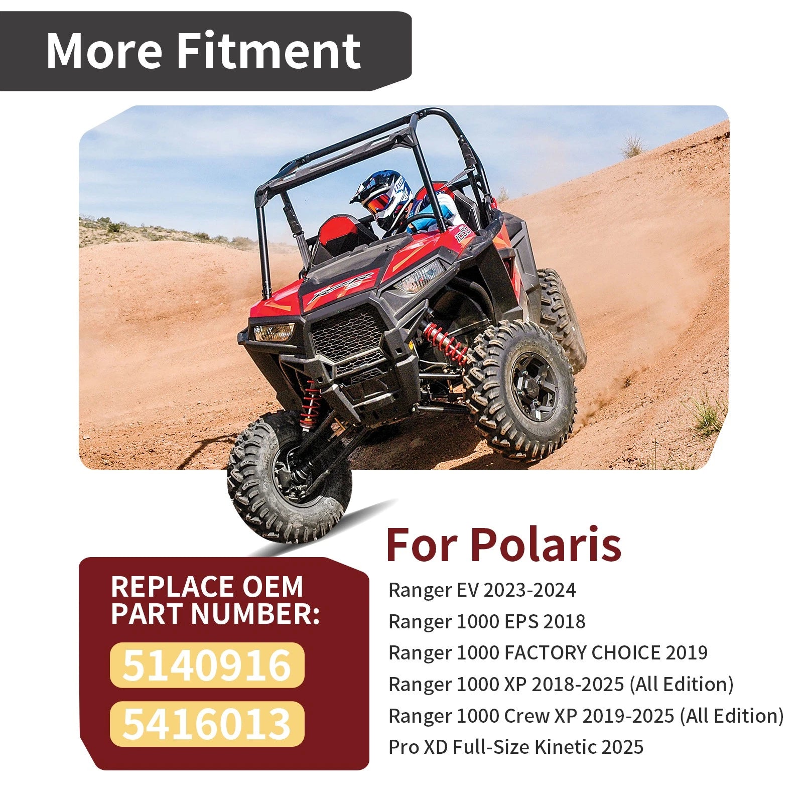 Torsion Bar Linkage 5140916 for Polaris Ranger Crew 1000 XP (2018–2023)