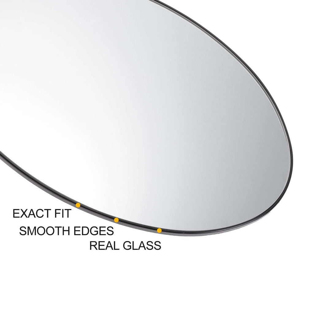 Right Side Heated White Mirror Glass for BMW Mini R50 R52 R53 (2001–2008)