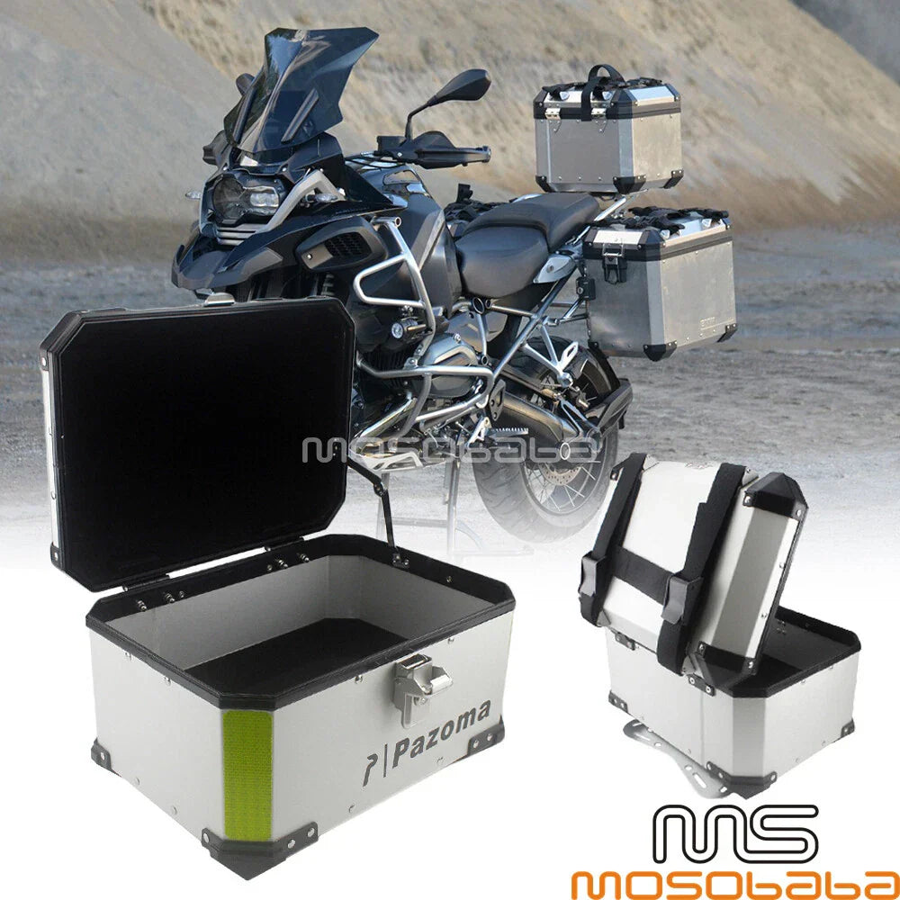 45L Aluminum Tail Box Luggage Carrier for Universal Motorcycle