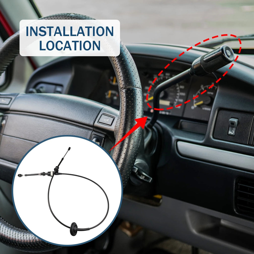 Trans Shift Cable for Ford Bronco F-150 F-250 F-350 (1992–1996)