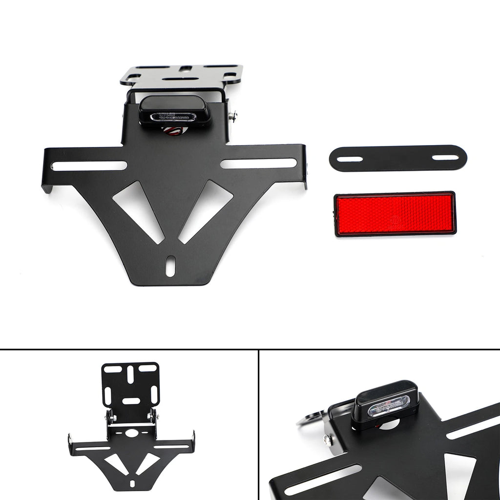 Adjustable Angle License Plate Frame Holder for Universal Motorcycle