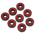 APEC-11 608RS Ball Bearings for Skateboard (Chrome Steel)
