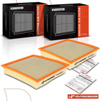 2X Engine Air Filter for Ford F-250 F-350 F-450 Super Duty (2020–2023)