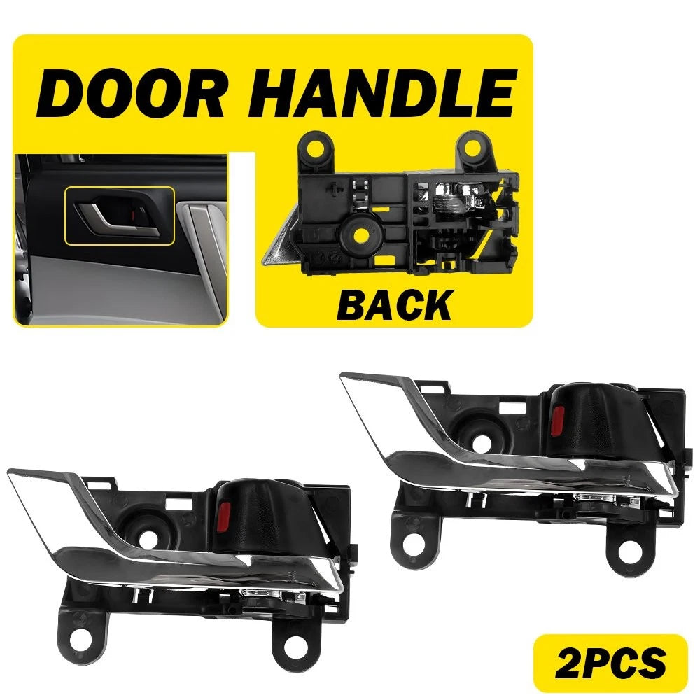 Pair Interior Inner Door Handles for Toyota Highlander (2008–2013)