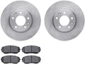 Front Brake Pad and Rotor Kit for Mazda CX-7 (2007–2012) GP943HM
