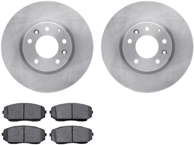 Front Brake Pad and Rotor Kit for Mazda CX-7 (2007–2012) GP943HM