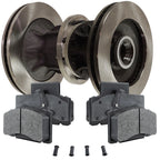 Disc Brake & Pad Kit for Chevy C3500 (1995–2000) Front Semi-Metallic