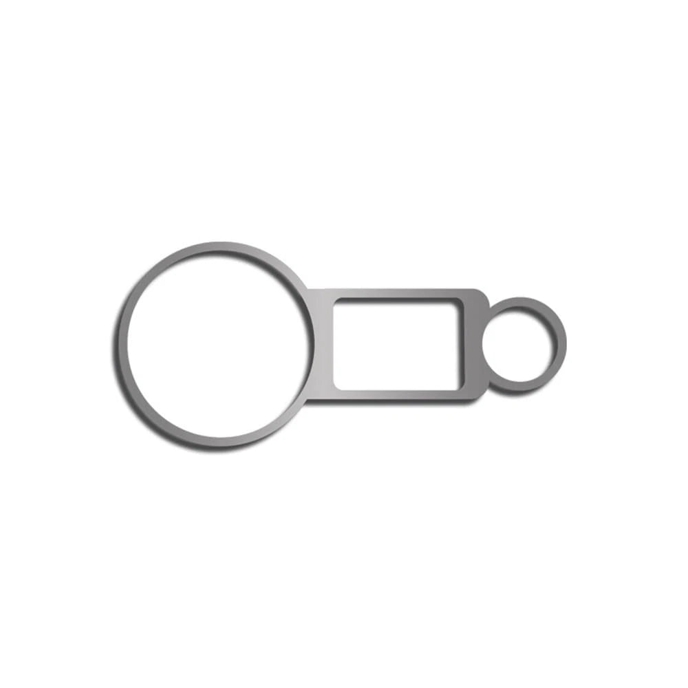 Polished Stainless Steel Trim Ring for Dodge Charger 2011–2013