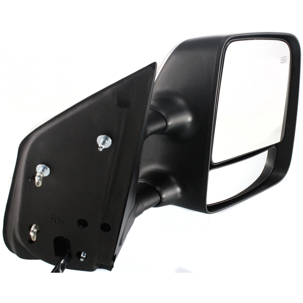 Chrome Towing Mirrors Pair for Nissan Titan (2004–2015) Power Heated Memory