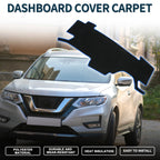 Dashboard Dash Cover Mat for Nissan Note e-Power E13 (2020–2024) Black Blue Set