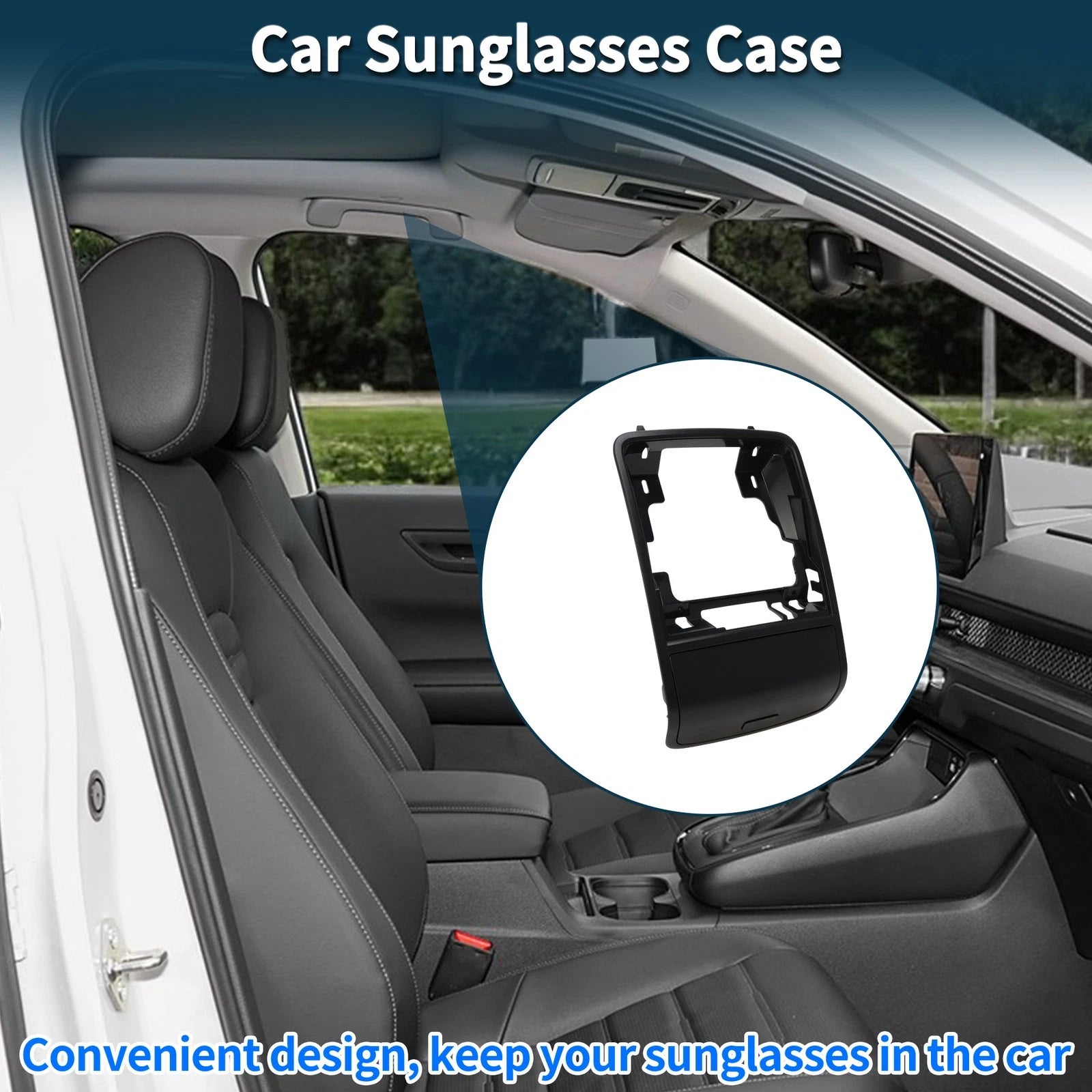 Sunglasses Case for Volkswagen Passat B6 (2005–2011) Black